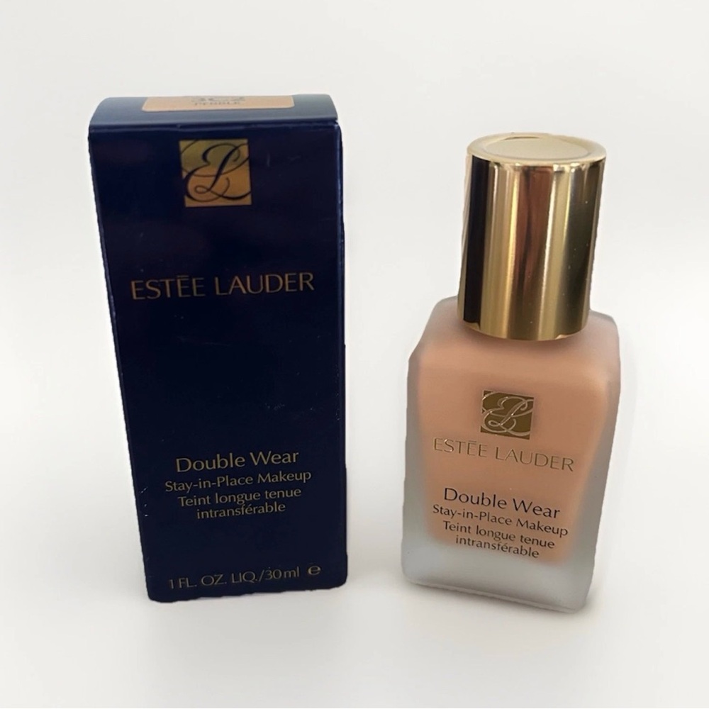 Estée Lauder Double Wear Stay In Place Makeup 3C2 Pebble 1 oz NEW